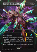 Rise of the Deathbringer (Borderless) (Facet Foil) [Reality Fracture]