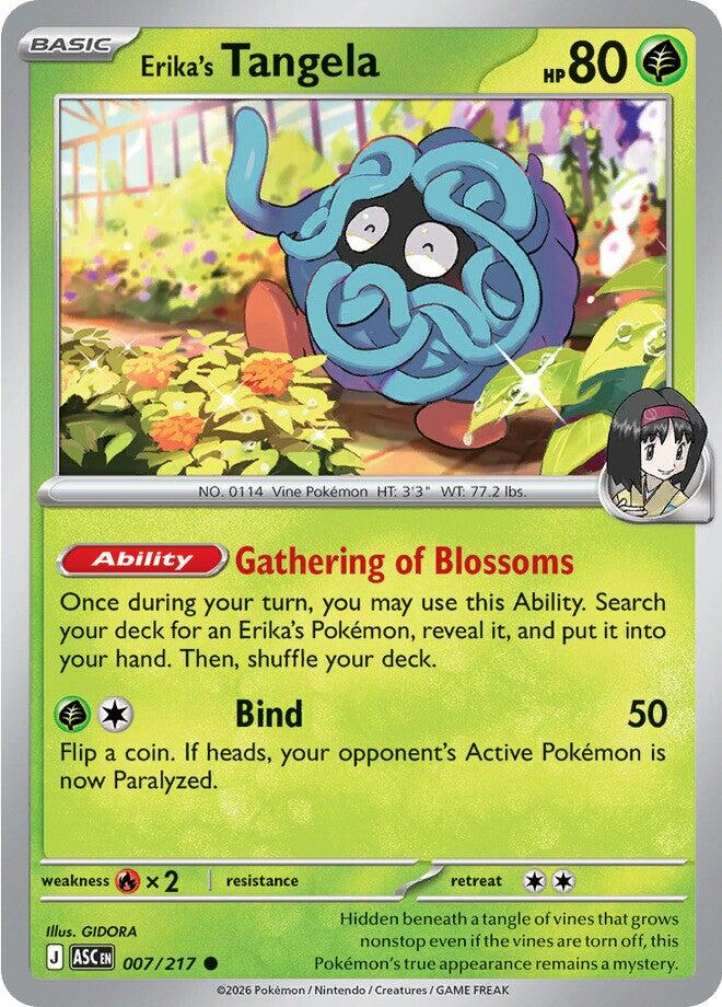 Erika's Tangela (007/217) [Mega Evolution: Ascended Heroes]