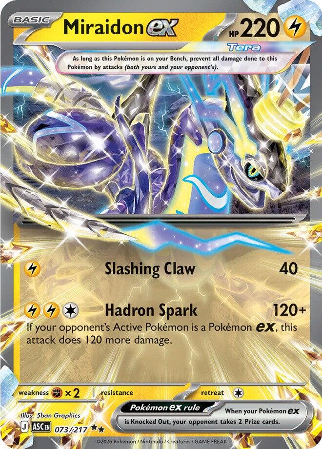 Miraidon ex (073/217) [Mega Evolution: Ascended Heroes]