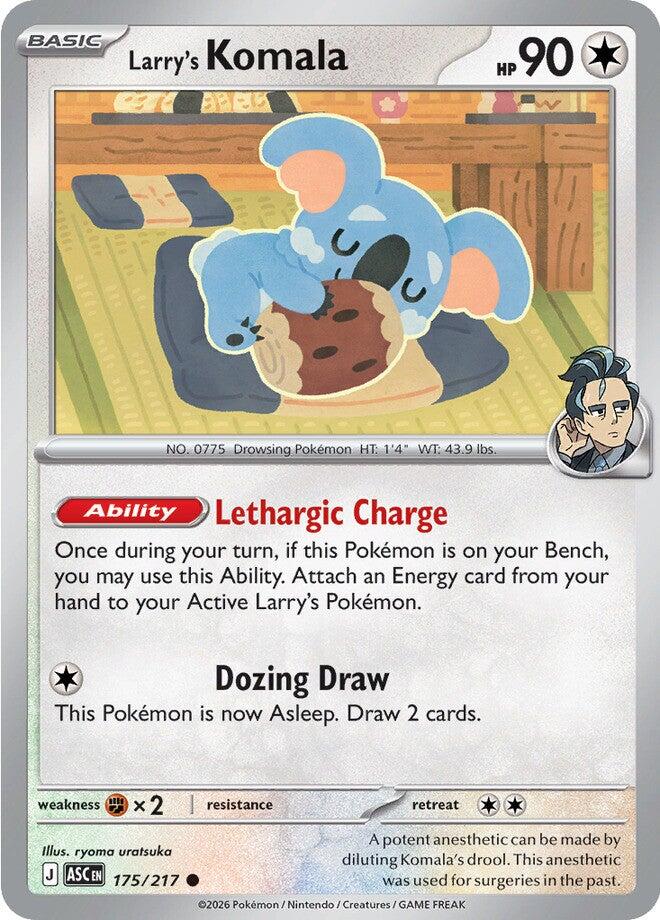 Larry's Komala (175/217) [Mega Evolution: Ascended Heroes]