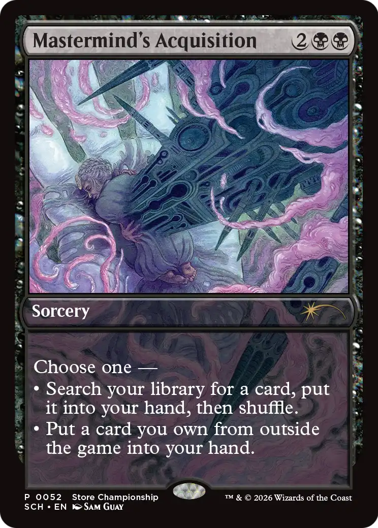 Mastermind's Acquisition [Store Championship 2026]