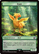 Hero (0009) // Bird (0017) Double-Sided Token [FINAL FANTASY Tokens]